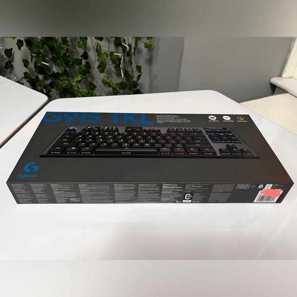 Logitech - G915 LIGHTSPEED TKL Wireless Mechanical GL Tactile Switch - Picture 3 of 4
